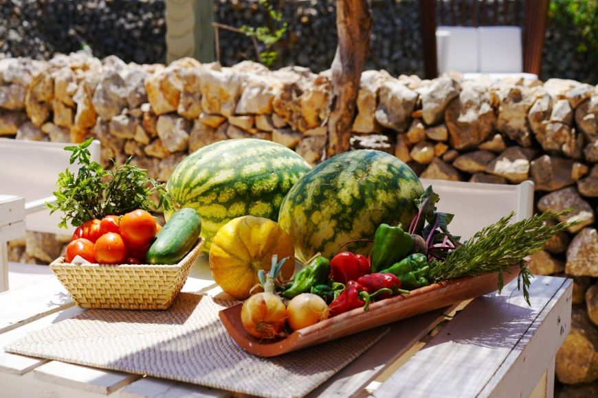 El huerto vegetariano